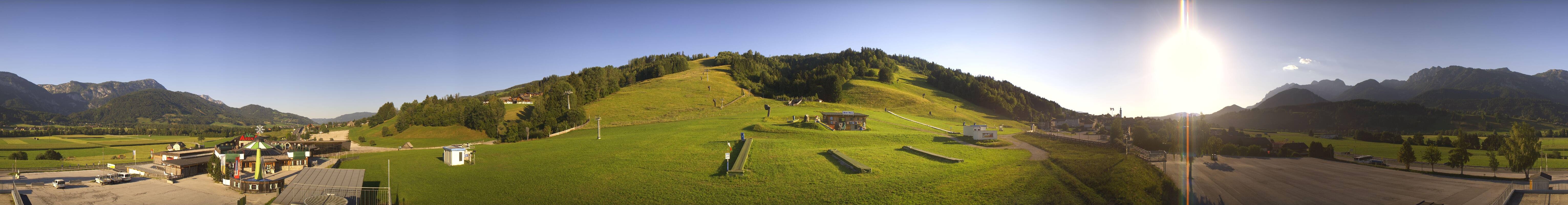 Archiv Foto Webcam Hauser Kaibling - Talstation 8er Gondelbahn