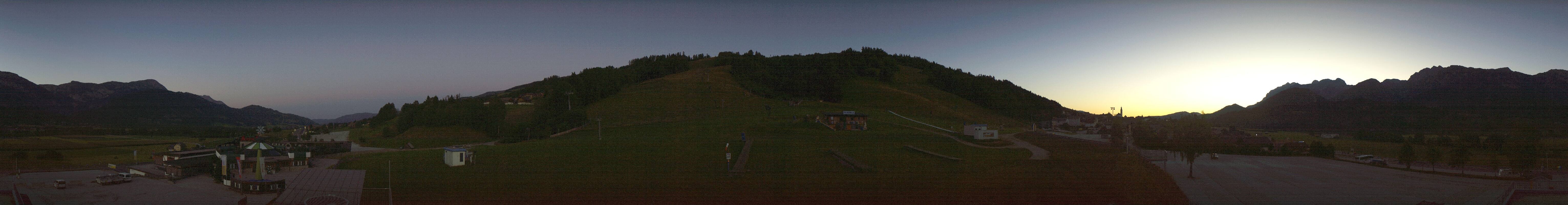 Archiv Foto Webcam Hauser Kaibling - Talstation 8er Gondelbahn