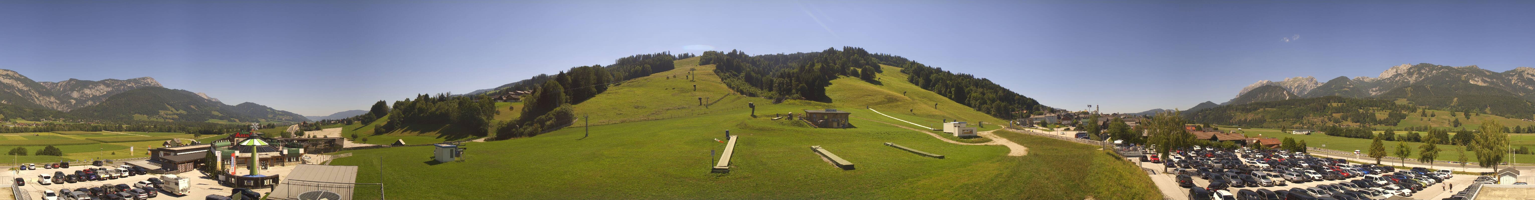 Archiv Foto Webcam Hauser Kaibling - Talstation 8er Gondelbahn