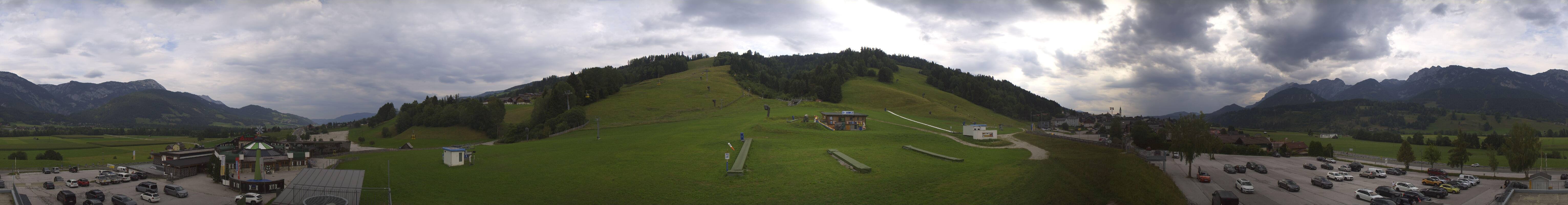 Archiv Foto Webcam Hauser Kaibling - Talstation 8er Gondelbahn