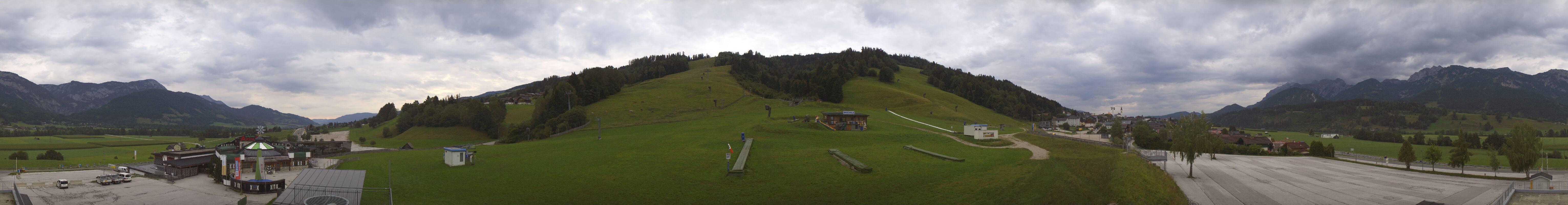Archiv Foto Webcam Hauser Kaibling - Talstation 8er Gondelbahn