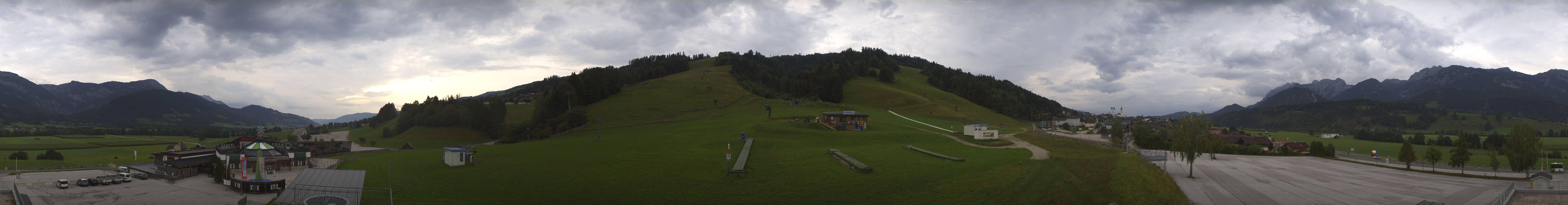 Archiv Foto Webcam Hauser Kaibling - Talstation 8er Gondelbahn
