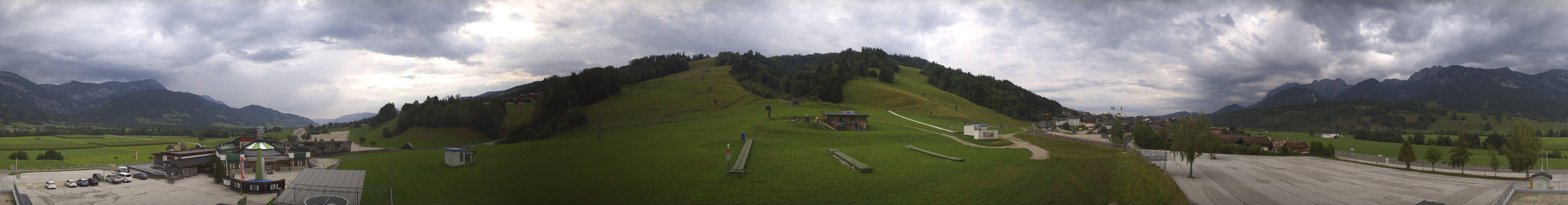 Archiv Foto Webcam Hauser Kaibling - Talstation 8er Gondelbahn