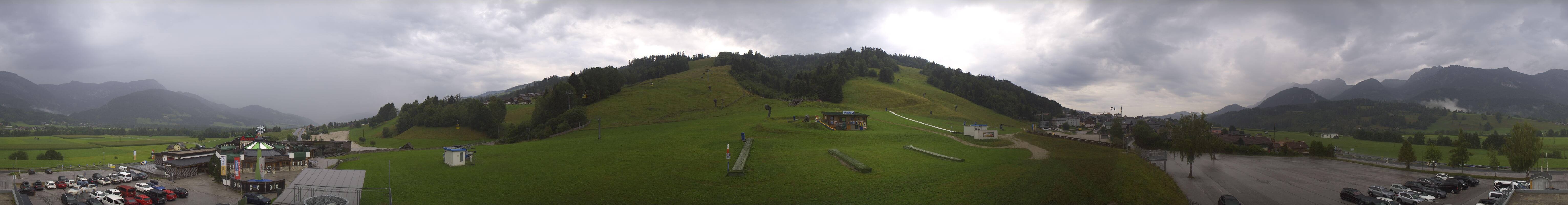 Archiv Foto Webcam Hauser Kaibling - Talstation 8er Gondelbahn