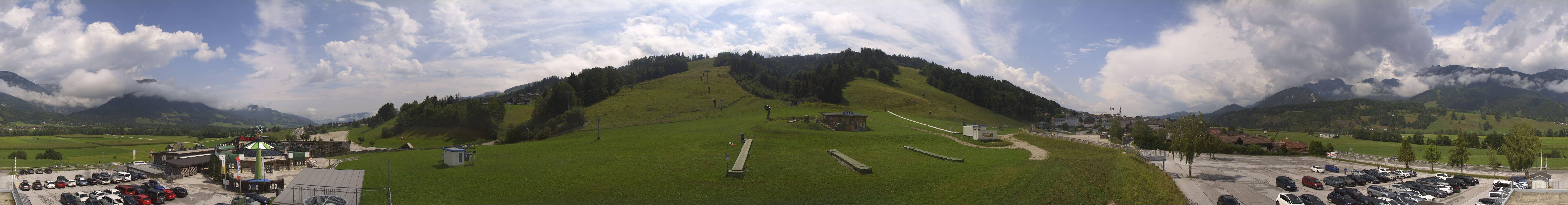 Archiv Foto Webcam Hauser Kaibling - Talstation 8er Gondelbahn