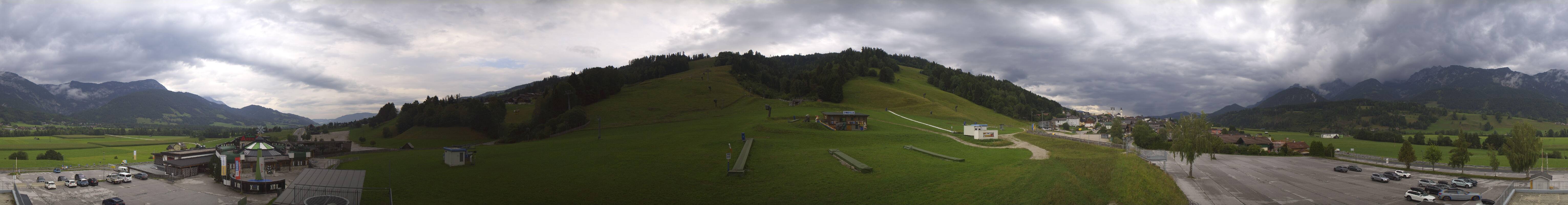 Archiv Foto Webcam Hauser Kaibling - Talstation 8er Gondelbahn