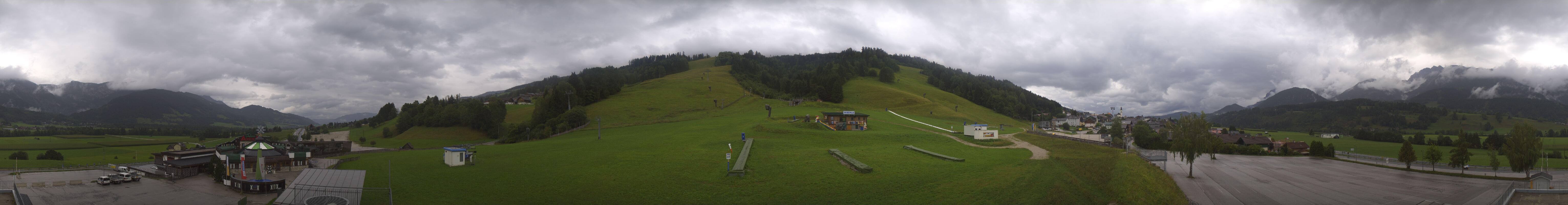 Archiv Foto Webcam Hauser Kaibling - Talstation 8er Gondelbahn