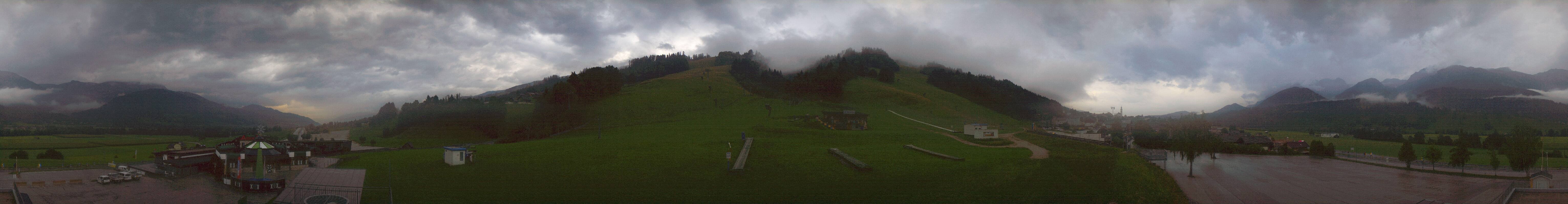 Archiv Foto Webcam Hauser Kaibling - Talstation 8er Gondelbahn