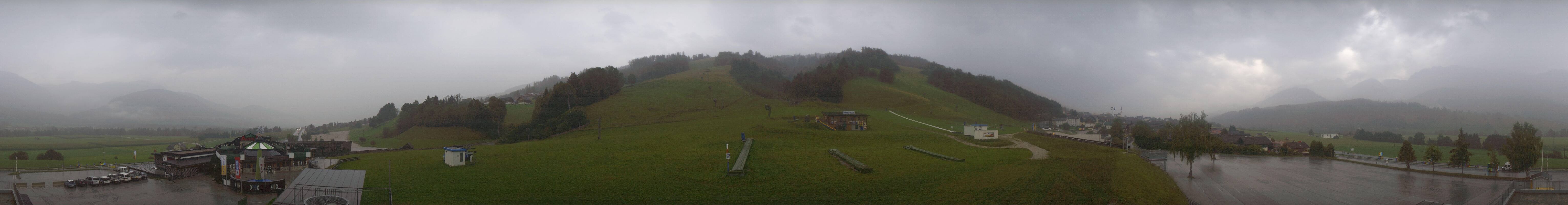Archiv Foto Webcam Hauser Kaibling - Talstation 8er Gondelbahn