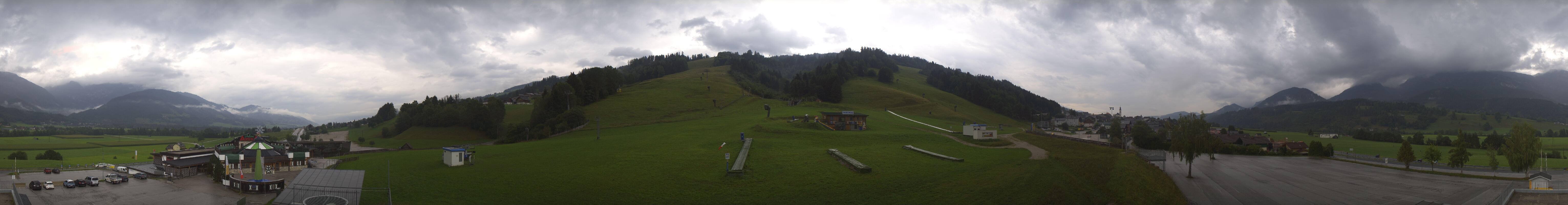 Archiv Foto Webcam Hauser Kaibling - Talstation 8er Gondelbahn