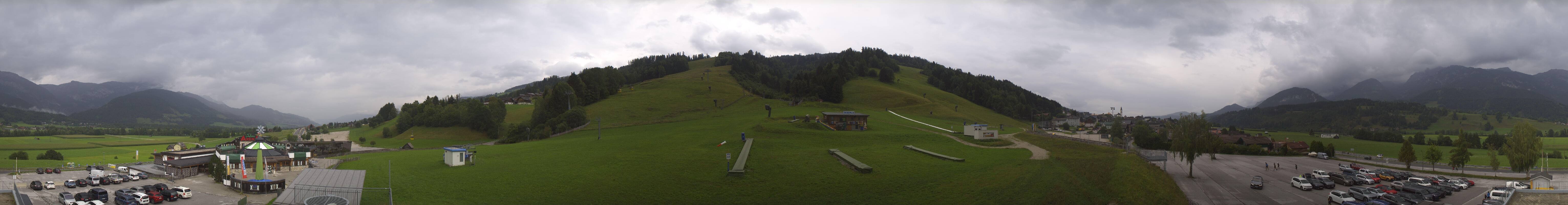 Archiv Foto Webcam Hauser Kaibling - Talstation 8er Gondelbahn