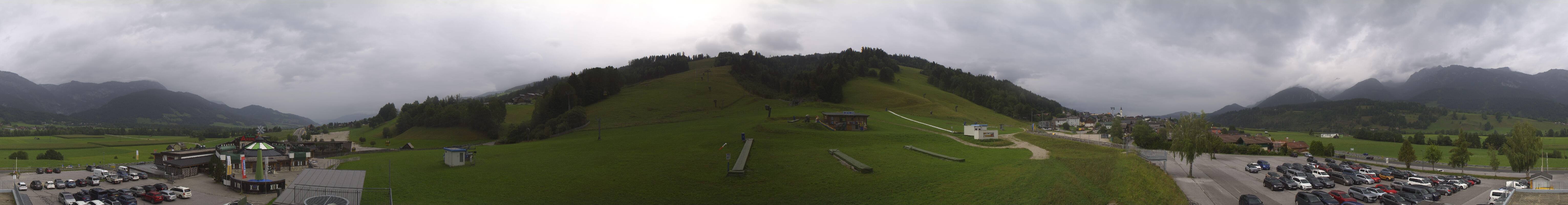 Archiv Foto Webcam Hauser Kaibling - Talstation 8er Gondelbahn