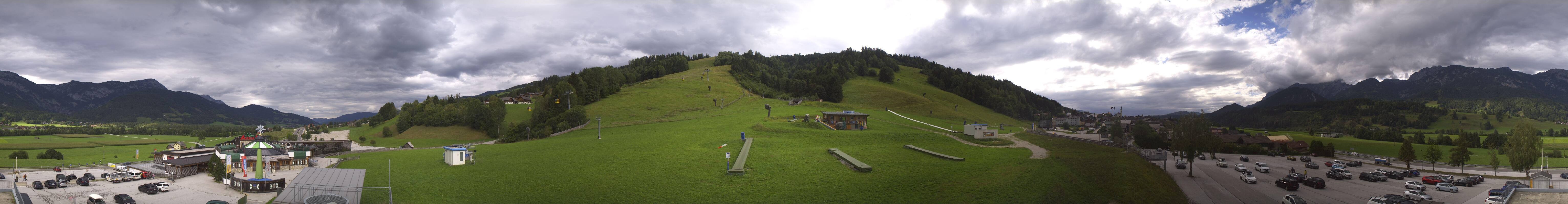 Archiv Foto Webcam Hauser Kaibling - Talstation 8er Gondelbahn