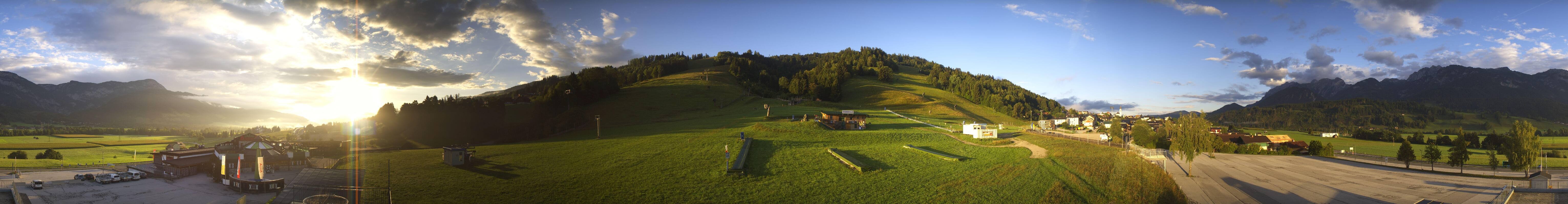 Archiv Foto Webcam Hauser Kaibling - Talstation 8er Gondelbahn