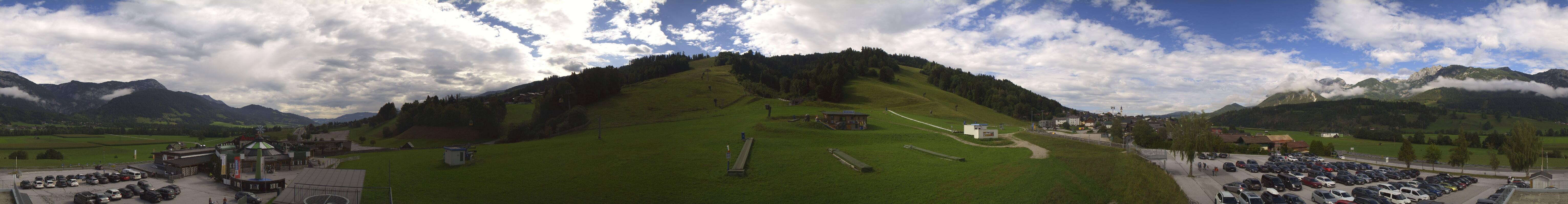 Archiv Foto Webcam Hauser Kaibling - Talstation 8er Gondelbahn