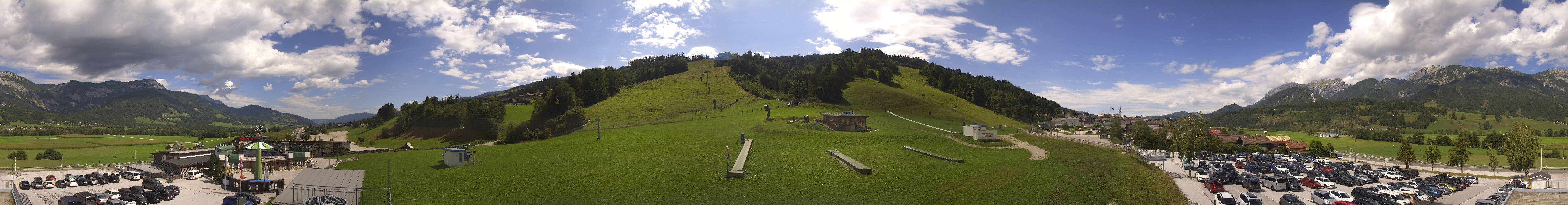 Archiv Foto Webcam Hauser Kaibling - Talstation 8er Gondelbahn