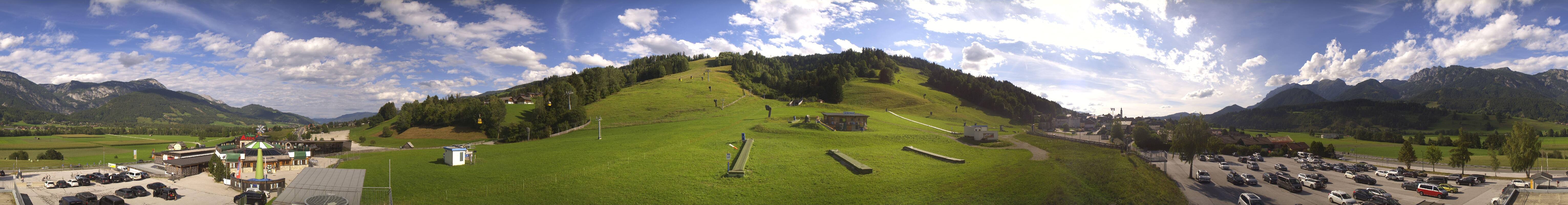 Archiv Foto Webcam Hauser Kaibling - Talstation 8er Gondelbahn