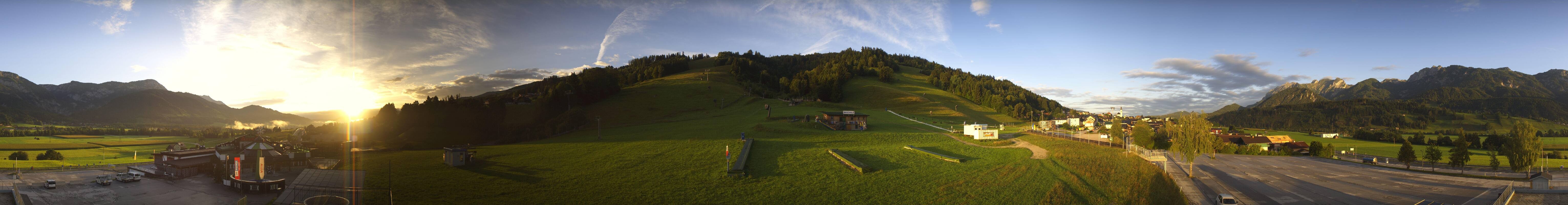 Archiv Foto Webcam Hauser Kaibling - Talstation 8er Gondelbahn
