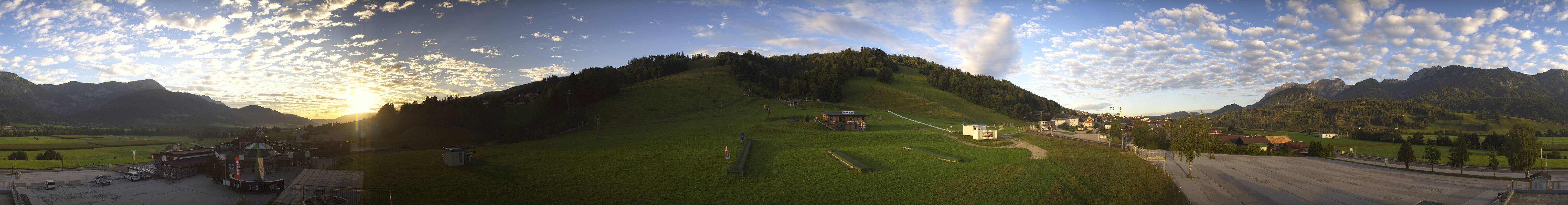 Archiv Foto Webcam Hauser Kaibling - Talstation 8er Gondelbahn