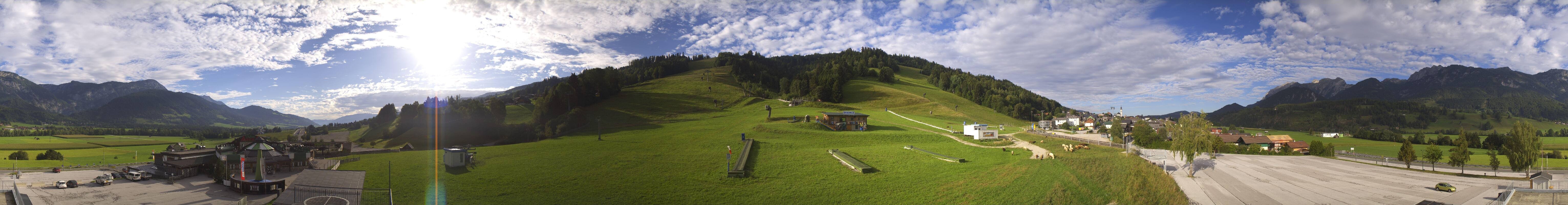 Archiv Foto Webcam Hauser Kaibling - Talstation 8er Gondelbahn