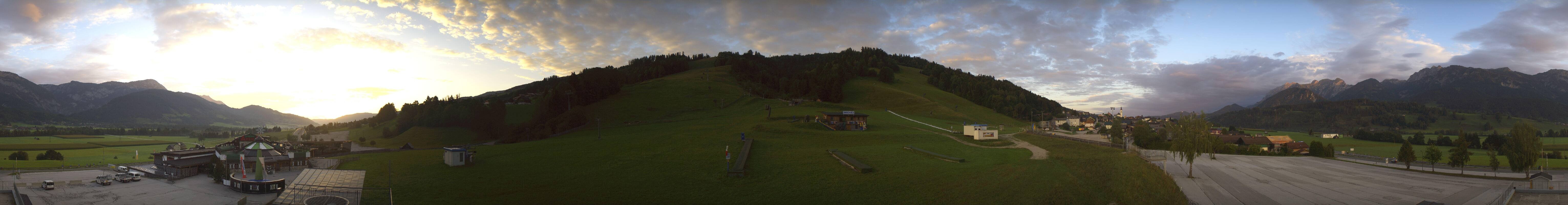 Archiv Foto Webcam Hauser Kaibling - Talstation 8er Gondelbahn