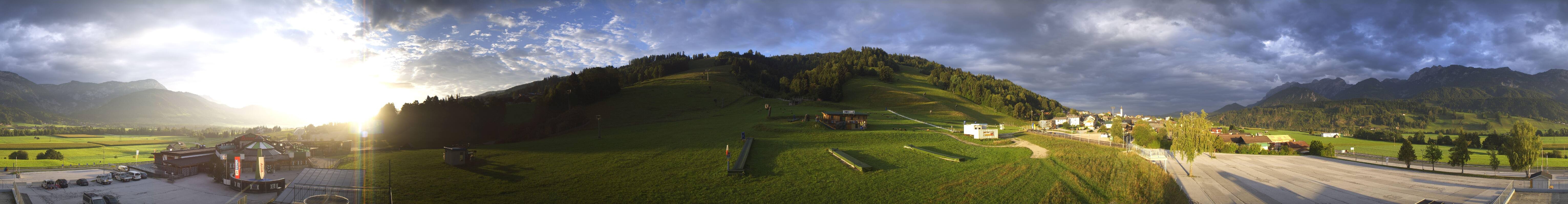 Archiv Foto Webcam Hauser Kaibling - Talstation 8er Gondelbahn