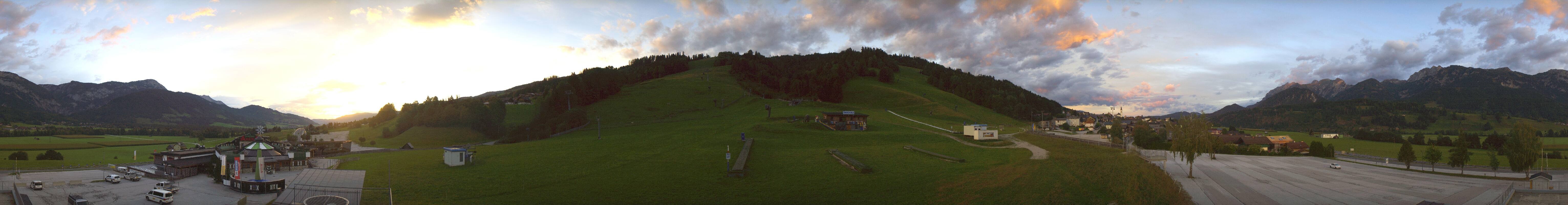 Archiv Foto Webcam Hauser Kaibling - Talstation 8er Gondelbahn