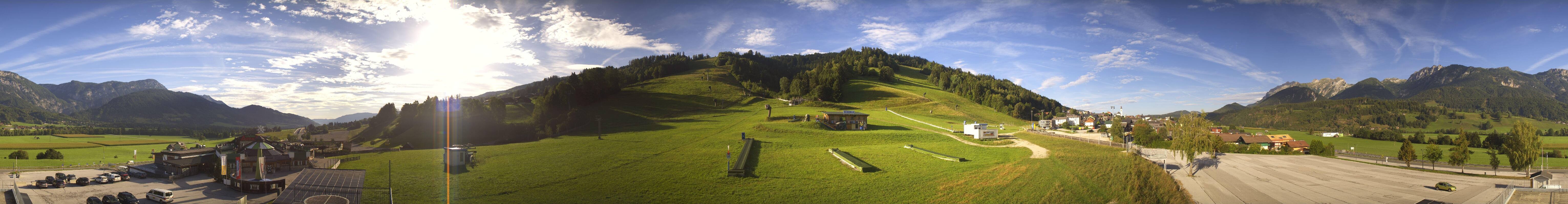 Archiv Foto Webcam Hauser Kaibling - Talstation 8er Gondelbahn
