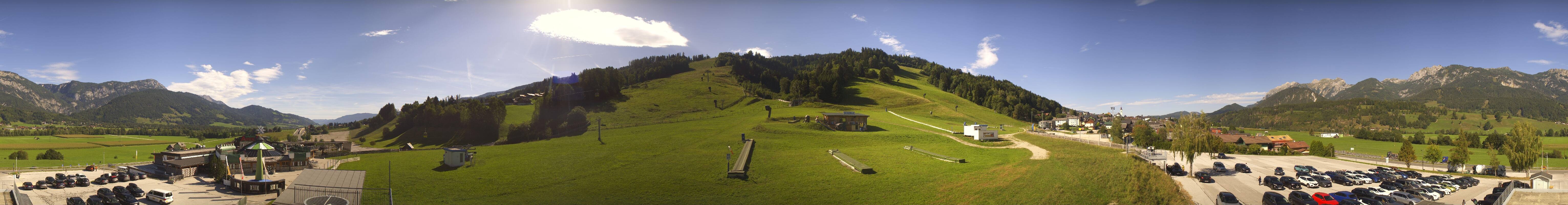 Archiv Foto Webcam Hauser Kaibling - Talstation 8er Gondelbahn