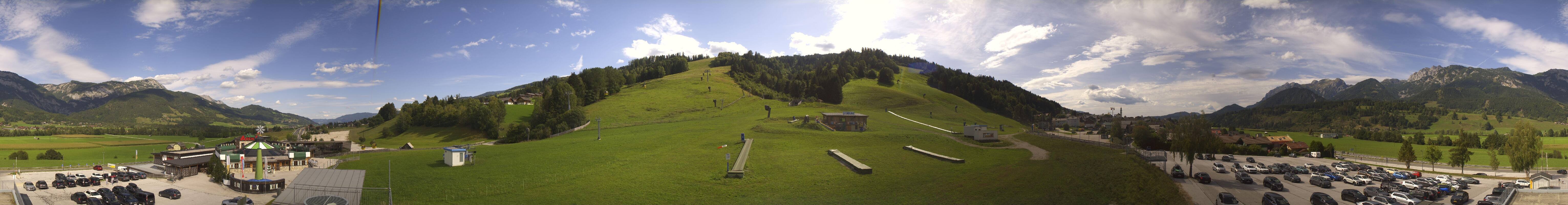 Archiv Foto Webcam Hauser Kaibling - Talstation 8er Gondelbahn