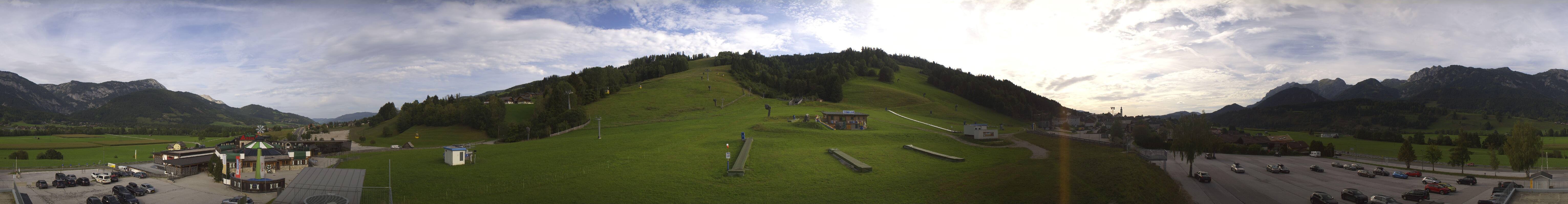 Archiv Foto Webcam Hauser Kaibling - Talstation 8er Gondelbahn