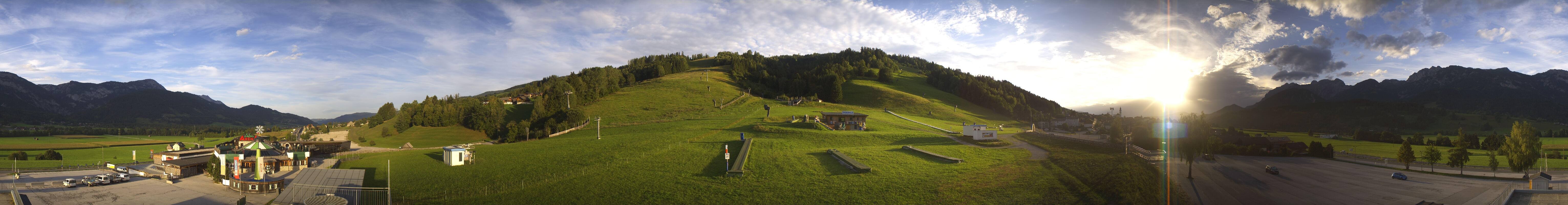 Archiv Foto Webcam Hauser Kaibling - Talstation 8er Gondelbahn