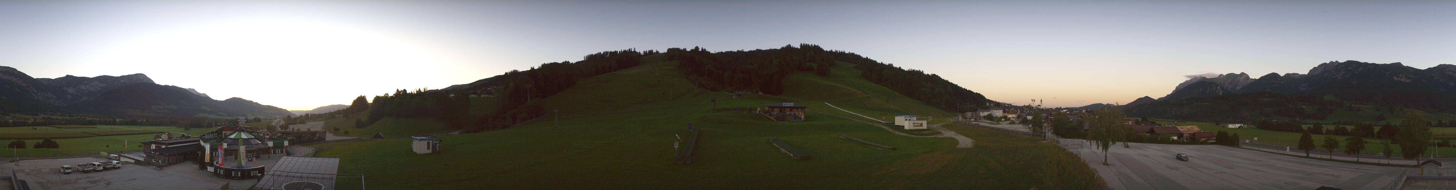 Archiv Foto Webcam Hauser Kaibling - Talstation 8er Gondelbahn