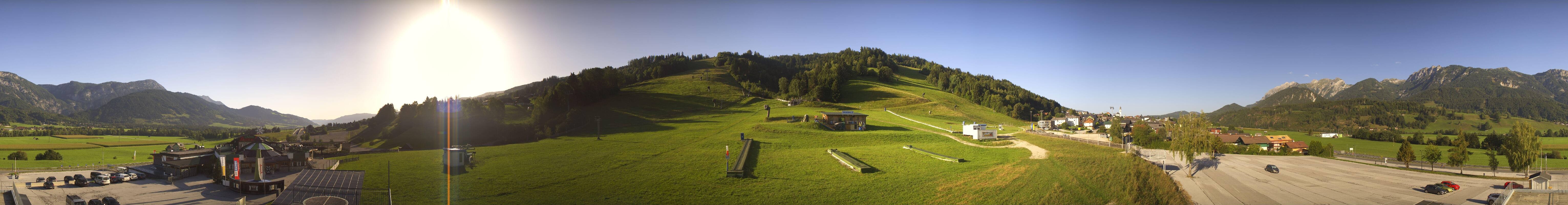 Archiv Foto Webcam Hauser Kaibling - Talstation 8er Gondelbahn