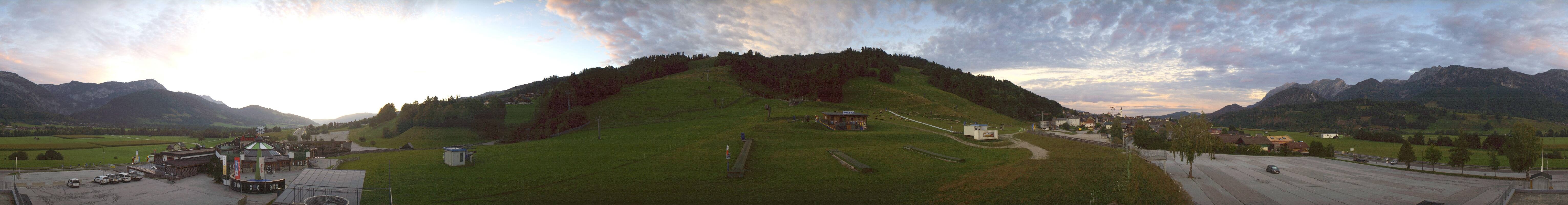 Archiv Foto Webcam Hauser Kaibling - Talstation 8er Gondelbahn