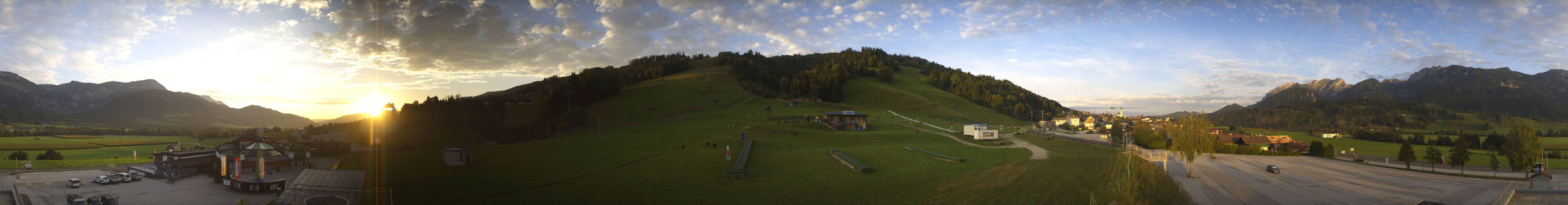 Archiv Foto Webcam Hauser Kaibling - Talstation 8er Gondelbahn