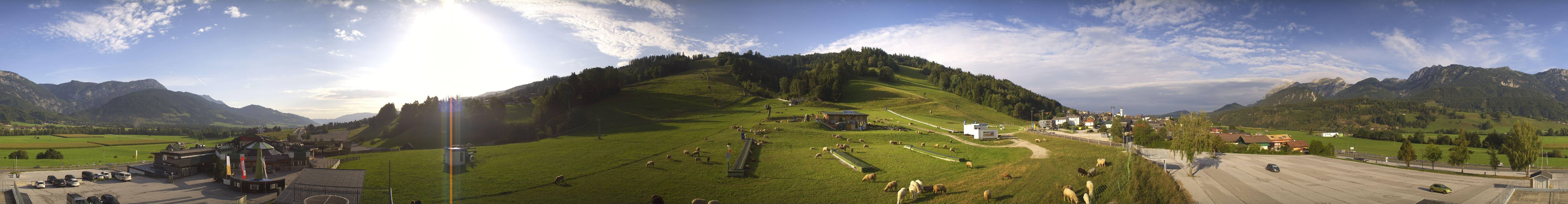 Archiv Foto Webcam Hauser Kaibling - Talstation 8er Gondelbahn