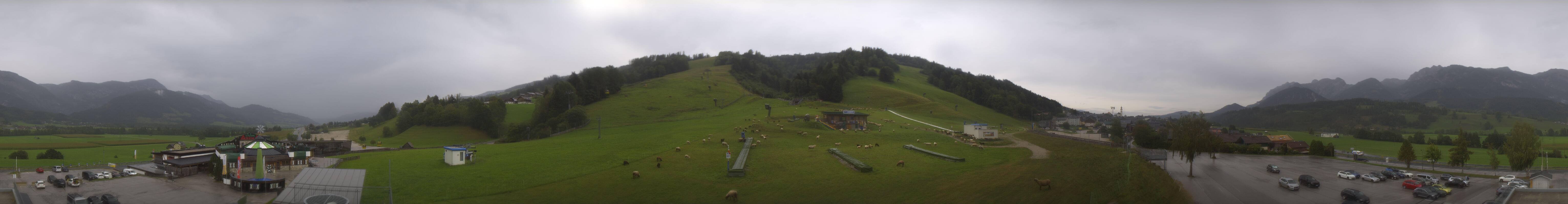 Archiv Foto Webcam Hauser Kaibling - Talstation 8er Gondelbahn