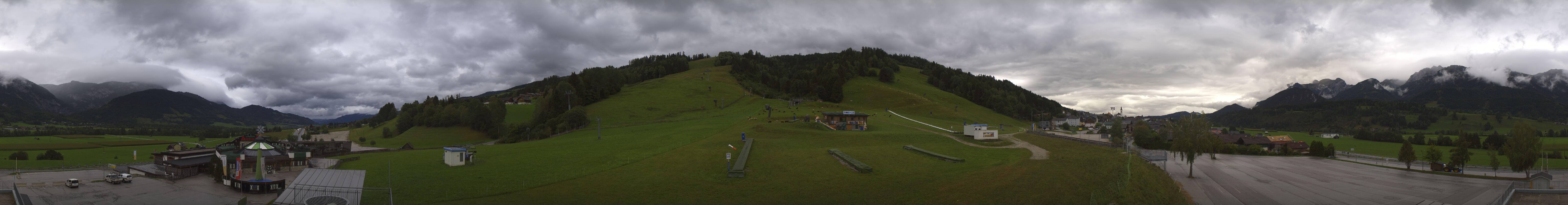 Archiv Foto Webcam Hauser Kaibling - Talstation 8er Gondelbahn