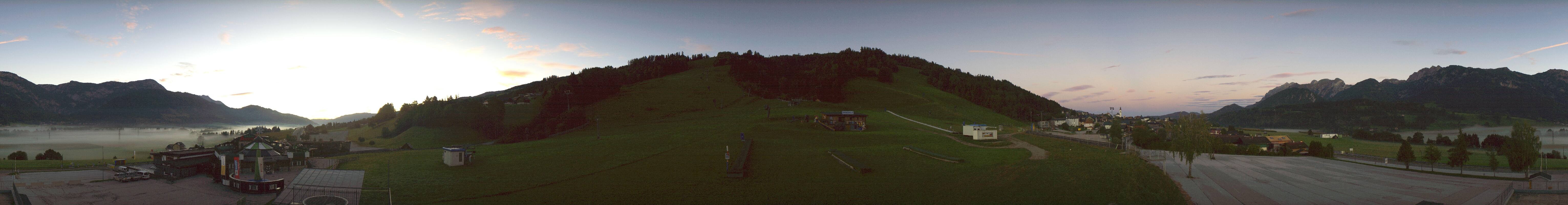 Archiv Foto Webcam Hauser Kaibling - Talstation 8er Gondelbahn
