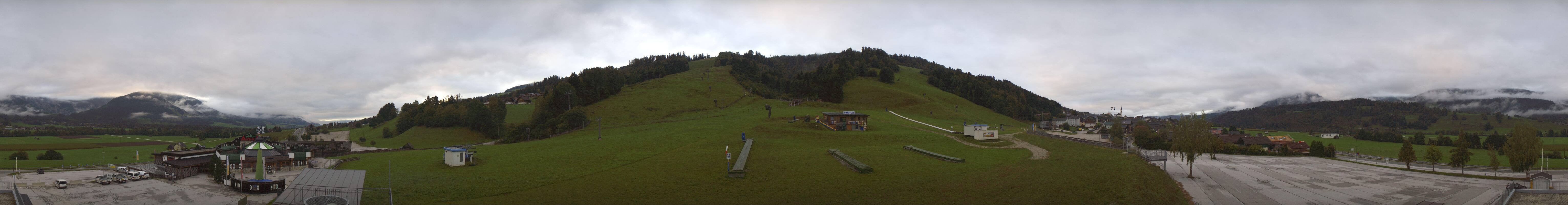 Archiv Foto Webcam Hauser Kaibling - Talstation 8er Gondelbahn