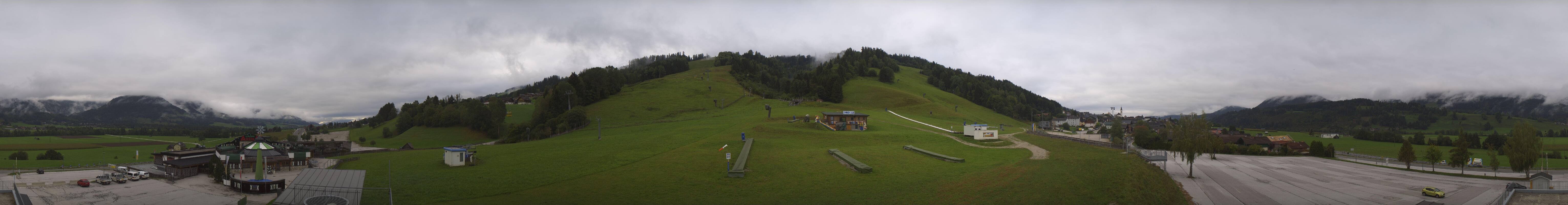 Archiv Foto Webcam Hauser Kaibling - Talstation 8er Gondelbahn