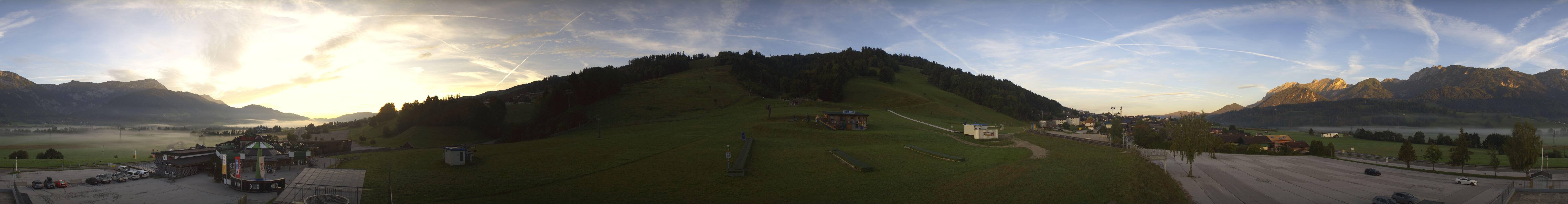 Archiv Foto Webcam Hauser Kaibling - Talstation 8er Gondelbahn