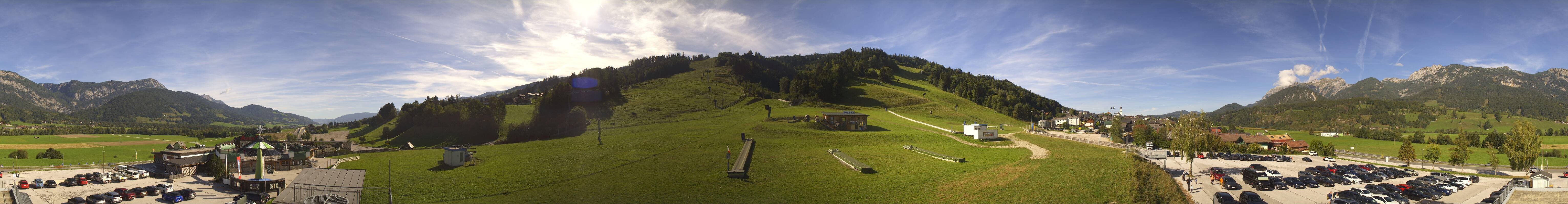 Archiv Foto Webcam Hauser Kaibling - Talstation 8er Gondelbahn