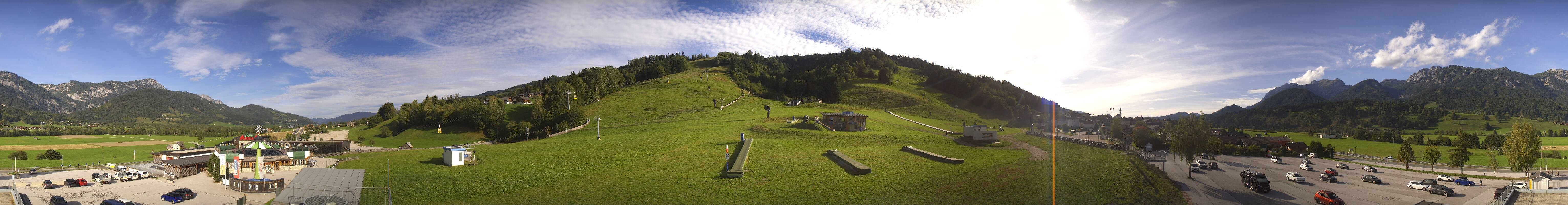 Archiv Foto Webcam Hauser Kaibling - Talstation 8er Gondelbahn
