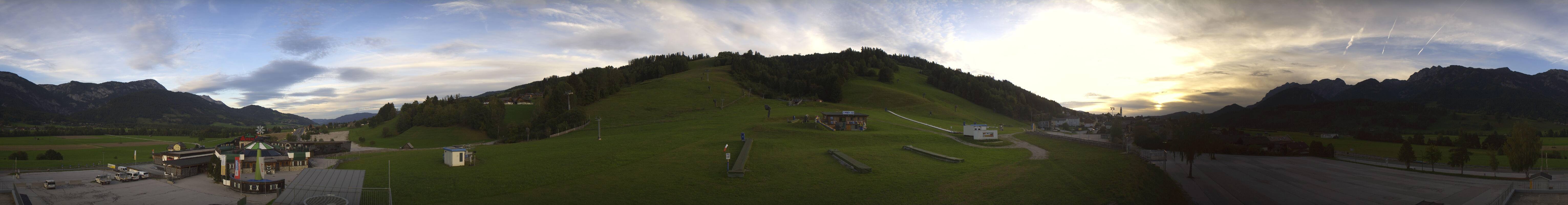Archiv Foto Webcam Hauser Kaibling - Talstation 8er Gondelbahn