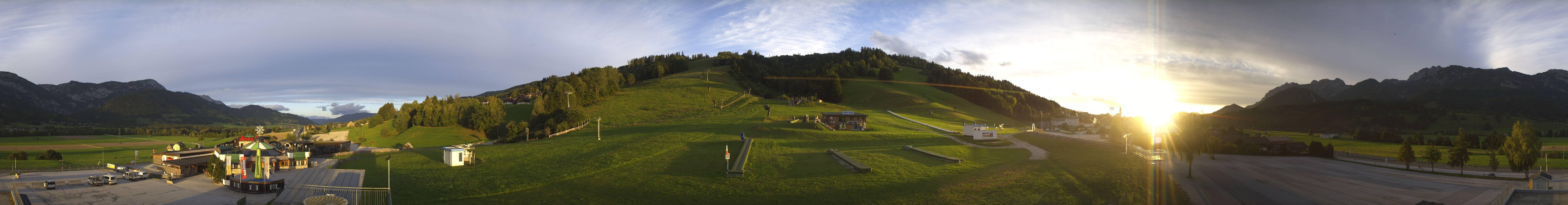 Archiv Foto Webcam Hauser Kaibling - Talstation 8er Gondelbahn