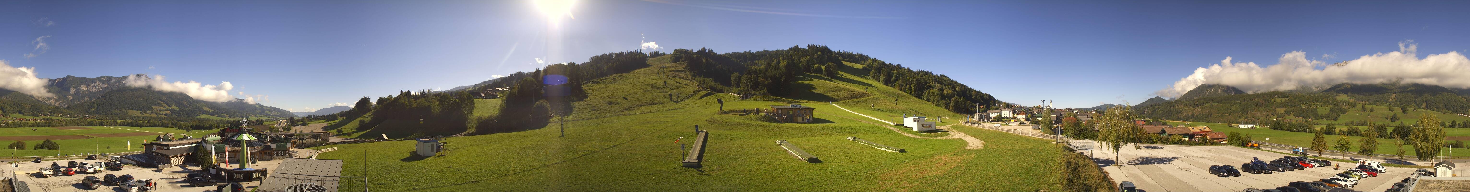 Archiv Foto Webcam Hauser Kaibling - Talstation 8er Gondelbahn