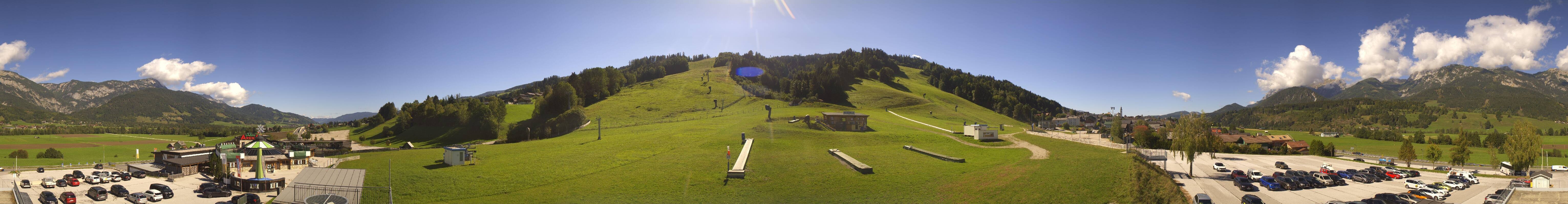 Archiv Foto Webcam Hauser Kaibling - Talstation 8er Gondelbahn