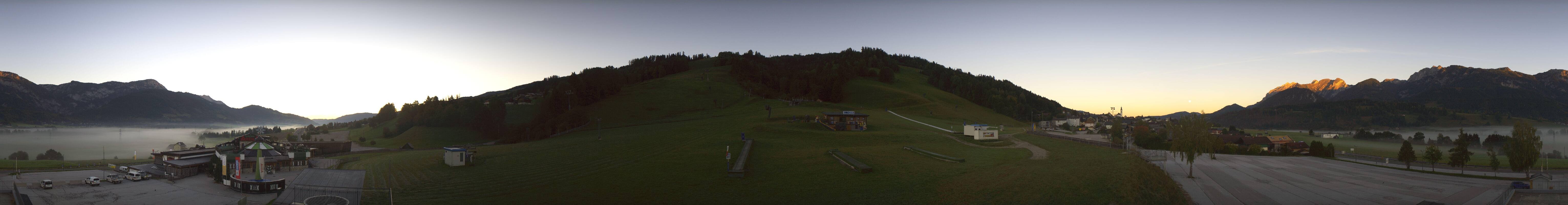 Archiv Foto Webcam Hauser Kaibling - Talstation 8er Gondelbahn